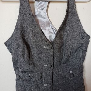 Guess brand vest with hint of sparkle in threads